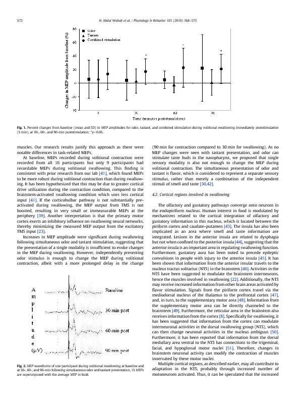 Download Effects of olfactory and gustatory stimuli on neural excitability for swallowing.