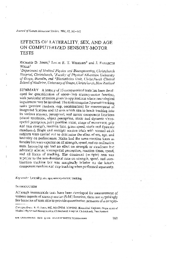 Download Effects of laterality, sex, and age on computerized sensory-motor tests.