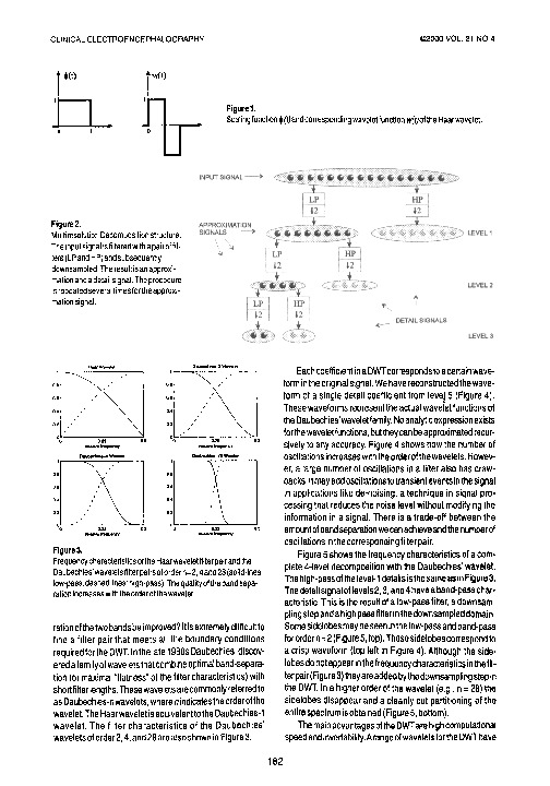 Download Wavelet analysis of transient biomedical signals and its application to detection of epileptiform activity in the EEG.