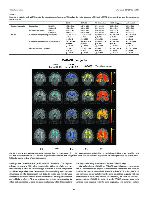 Download Automated lesion segmentation with BIANCA: impact of population-level features, classification algorithm and locally adaptive thresholding.