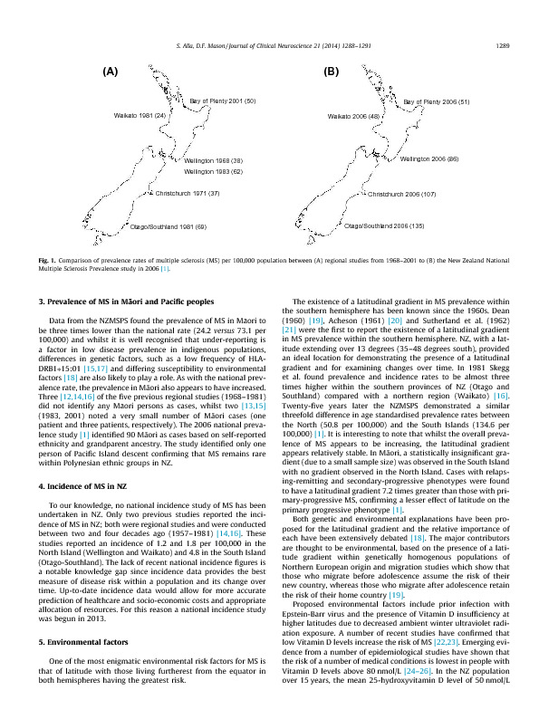 Download Multiple sclerosis in New Zealand.