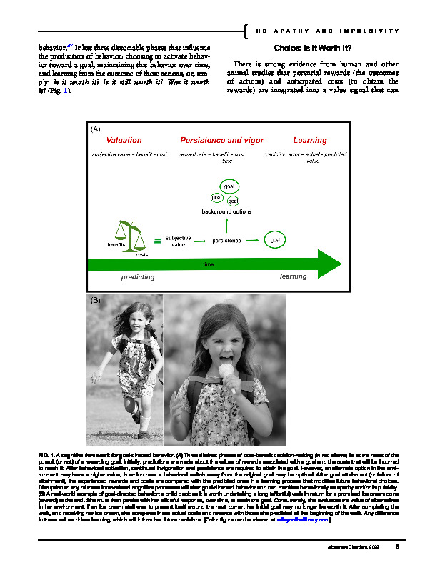 Download Disordered decision making: A cognitive framework for apathy and impulsivity in Huntington’s disease.