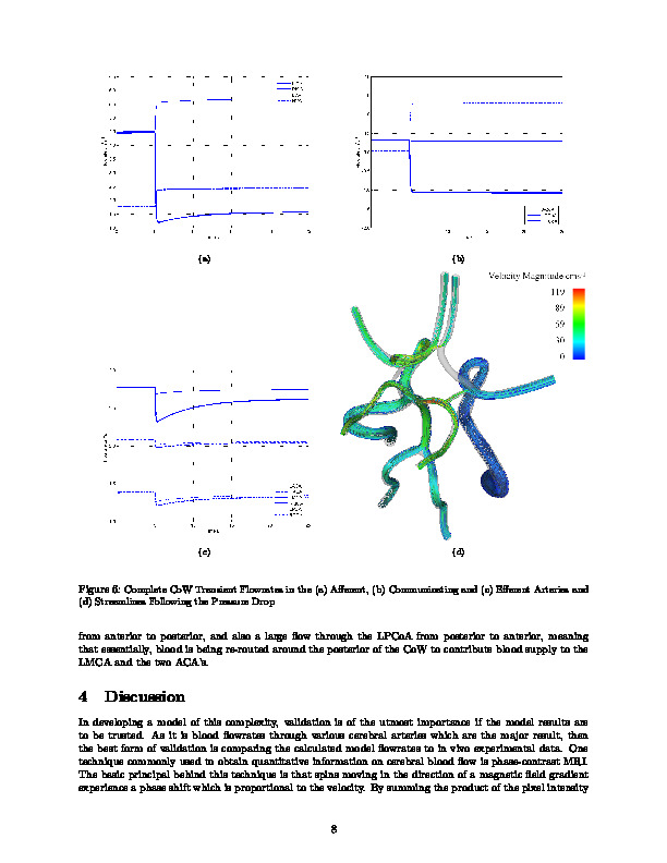 Download 3D models of blood flow in the cerebral vasculature.